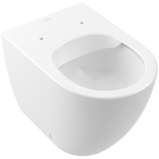 Унитаз напольный Villeroy Boch  с открытым смывным краем с DirectFlush Альпийский белый